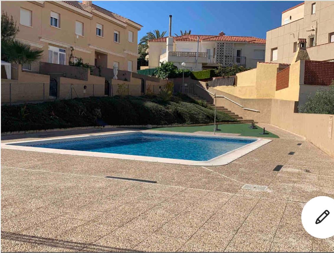 Adosado Cerca De La Playa Y Club De Buceo Con Piscina En Calabardina, Aguilas Exteriör bild